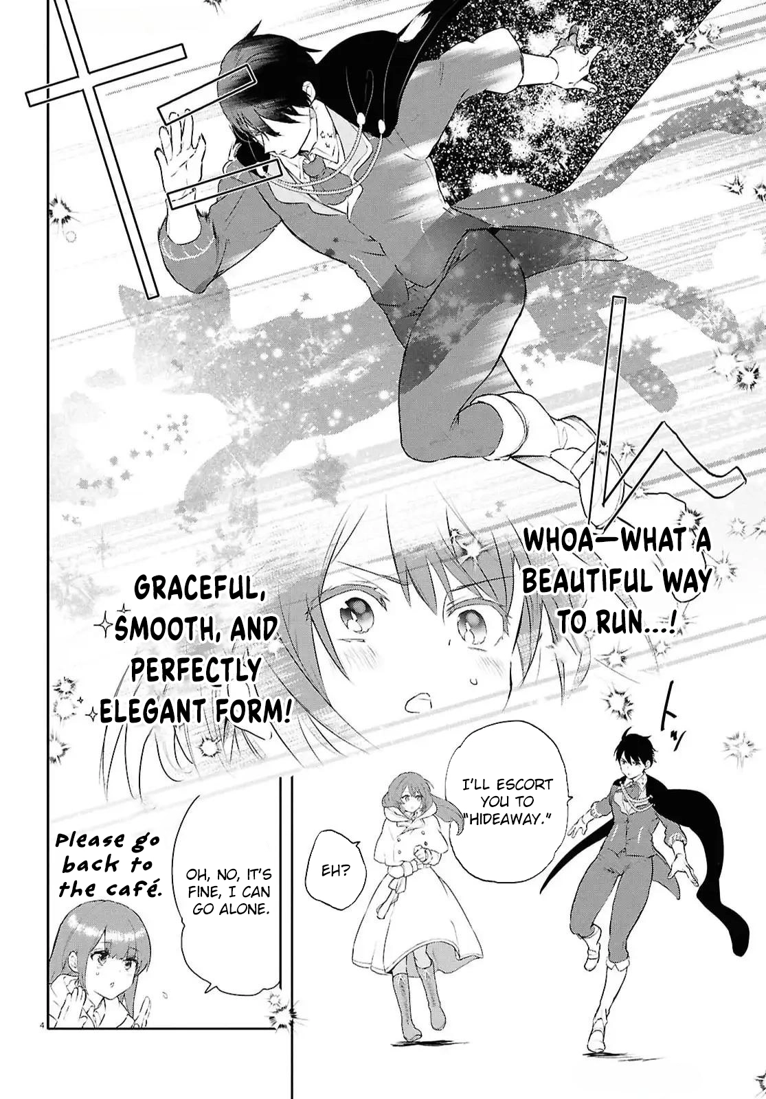 The Hideaway Café: The Mage by Accident and the Visiting Royal Secretary Chapter 3 Page 3